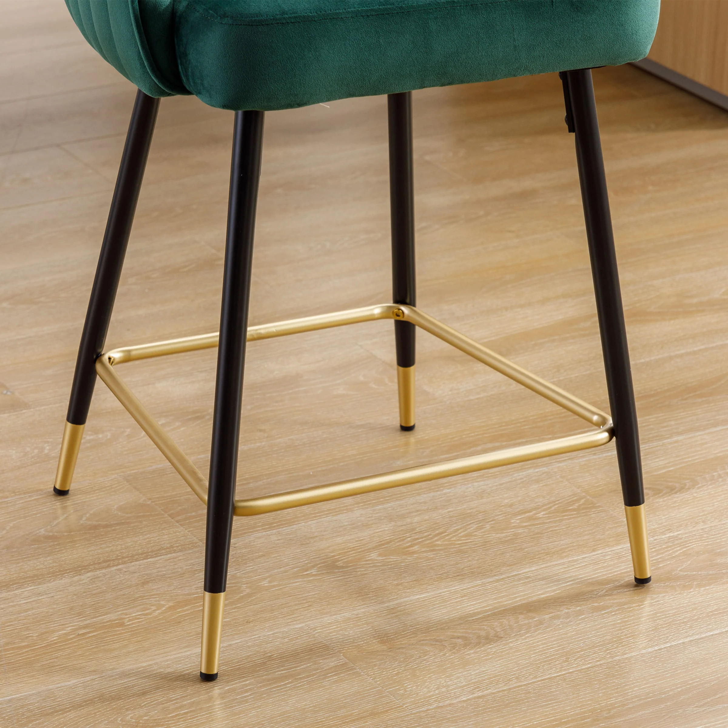 26"H & 30”H Wing Back Counter & Bar Stools Set of 2 - 80034 - Image 16