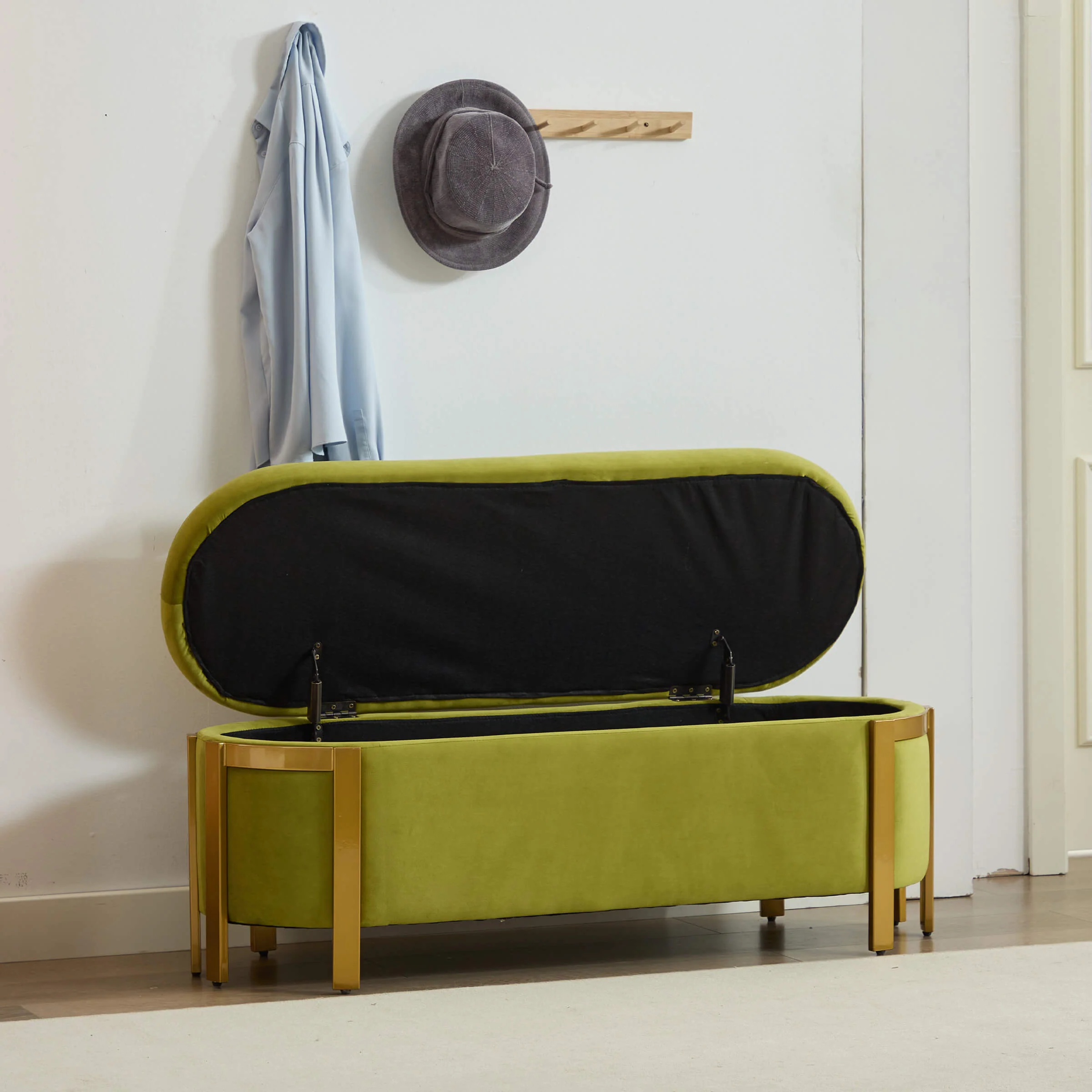 48”W Storage Bench Ottoman End of Bed - 5001BH - Image 12