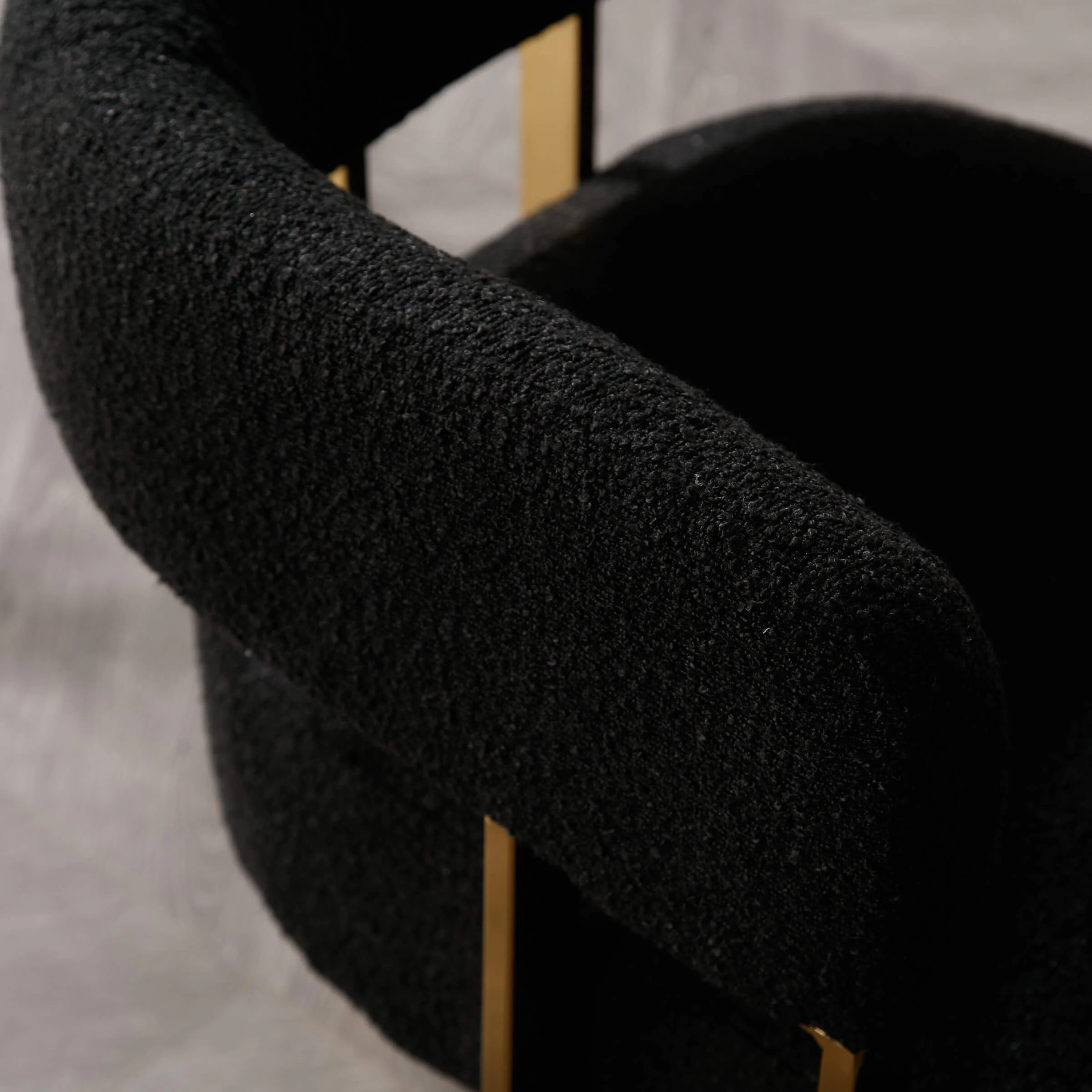 Barrel Chair with Gold Metal Legs 1 PCS - 72005AC - Image 15