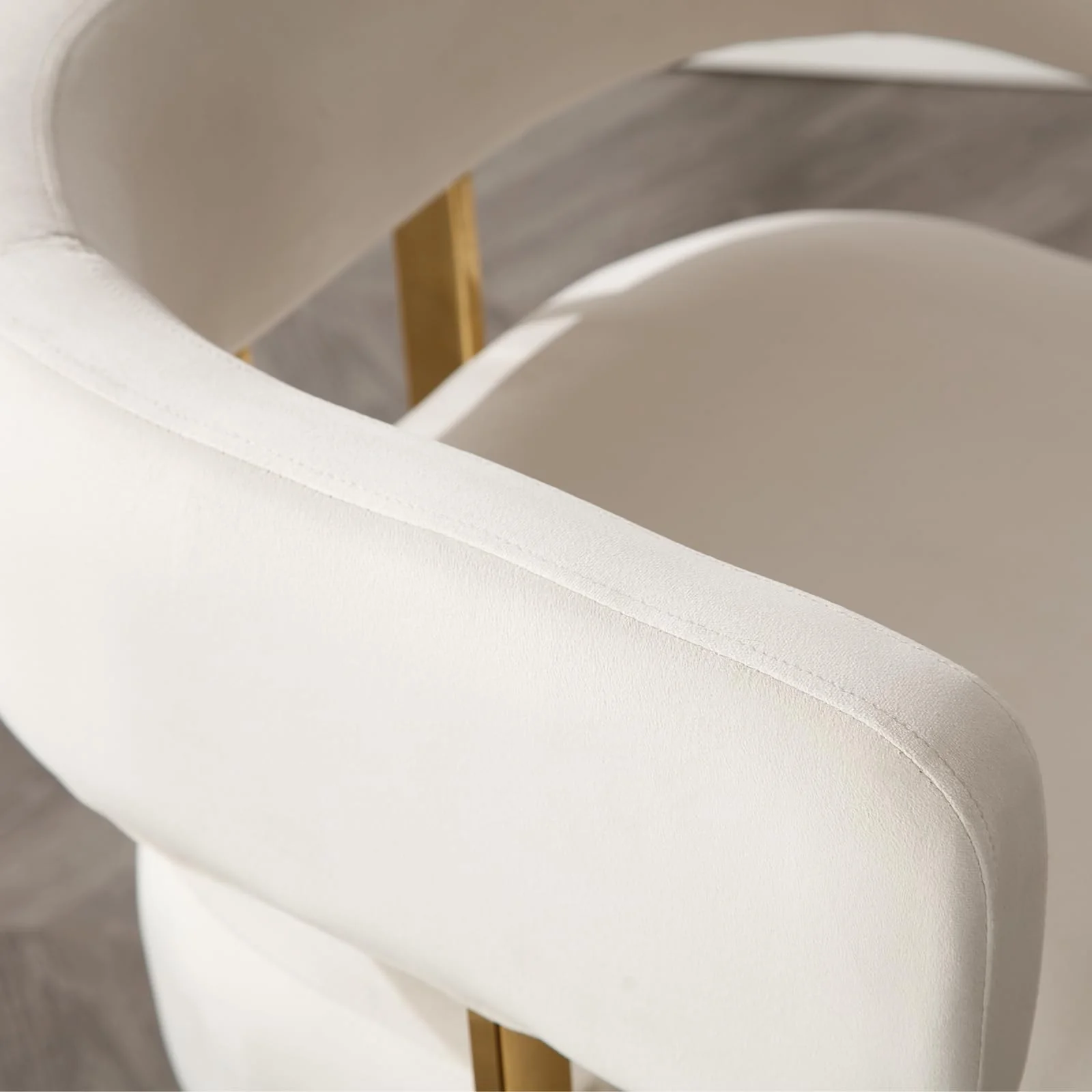 Barrel Chair with Gold Metal Legs 1 PCS - 72005AC - Image 23