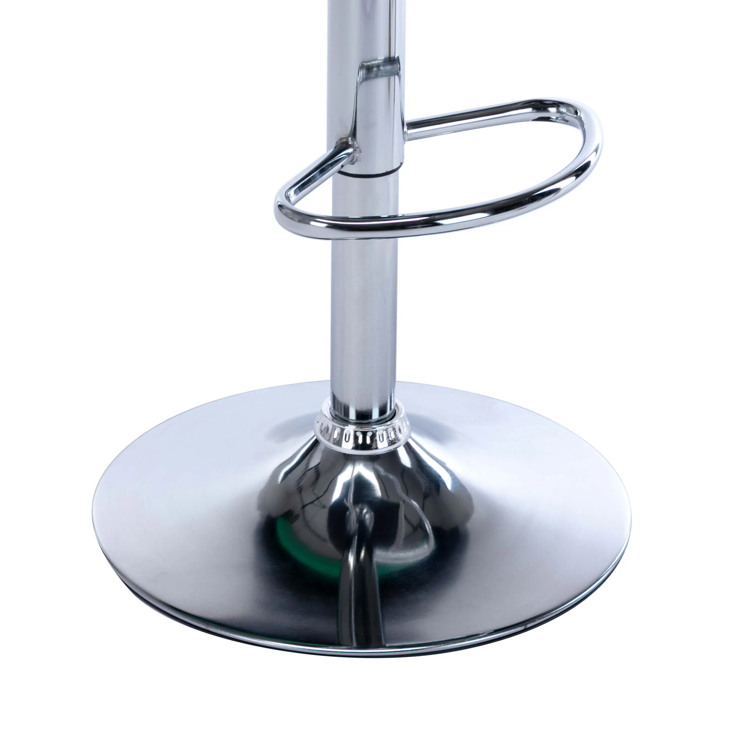 Adjustable Hollow Back Swivel Bar Stools Set of 2 - 6014AB - Image 7