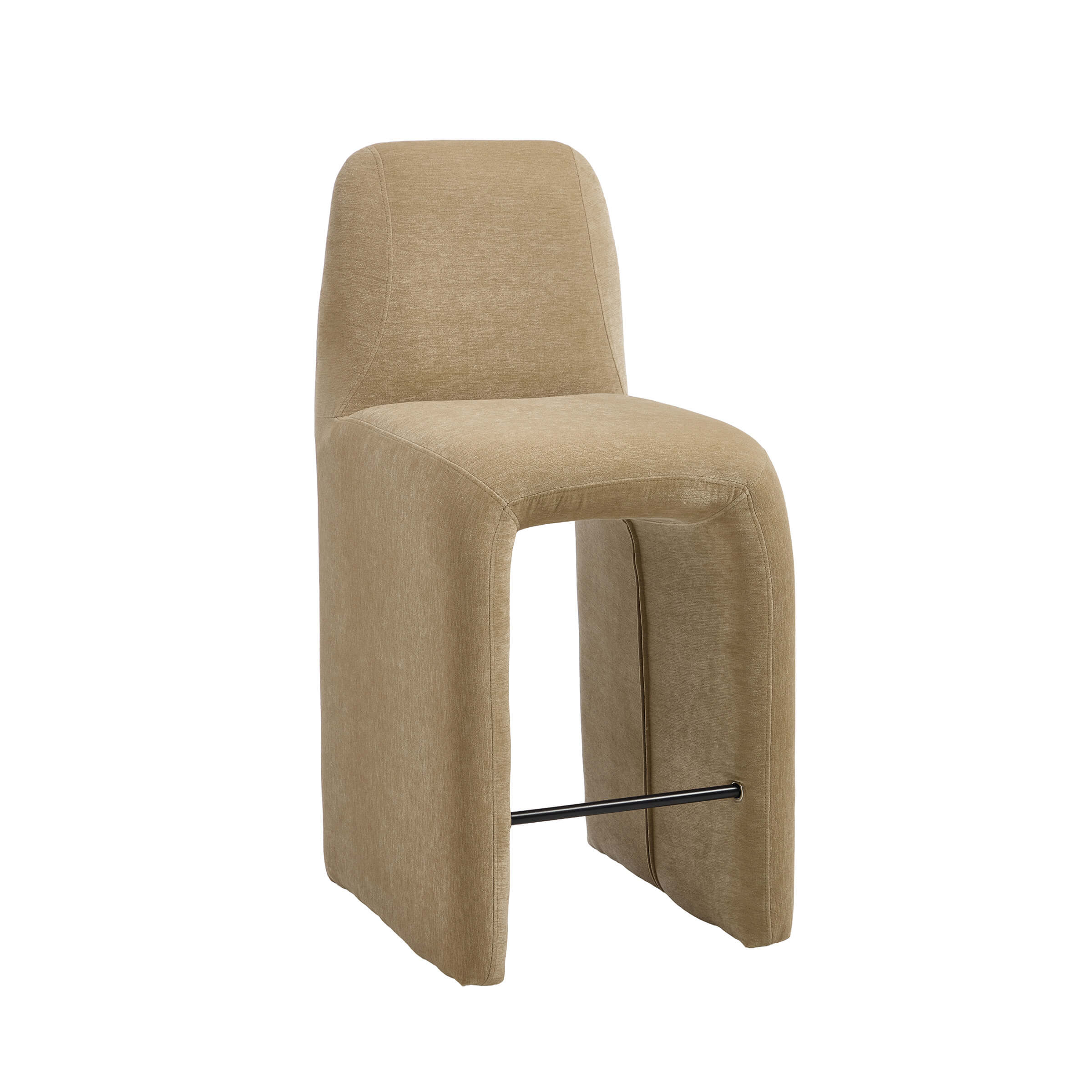 Bohemian Bar Stool with Footrest - 6049CS - Image 11