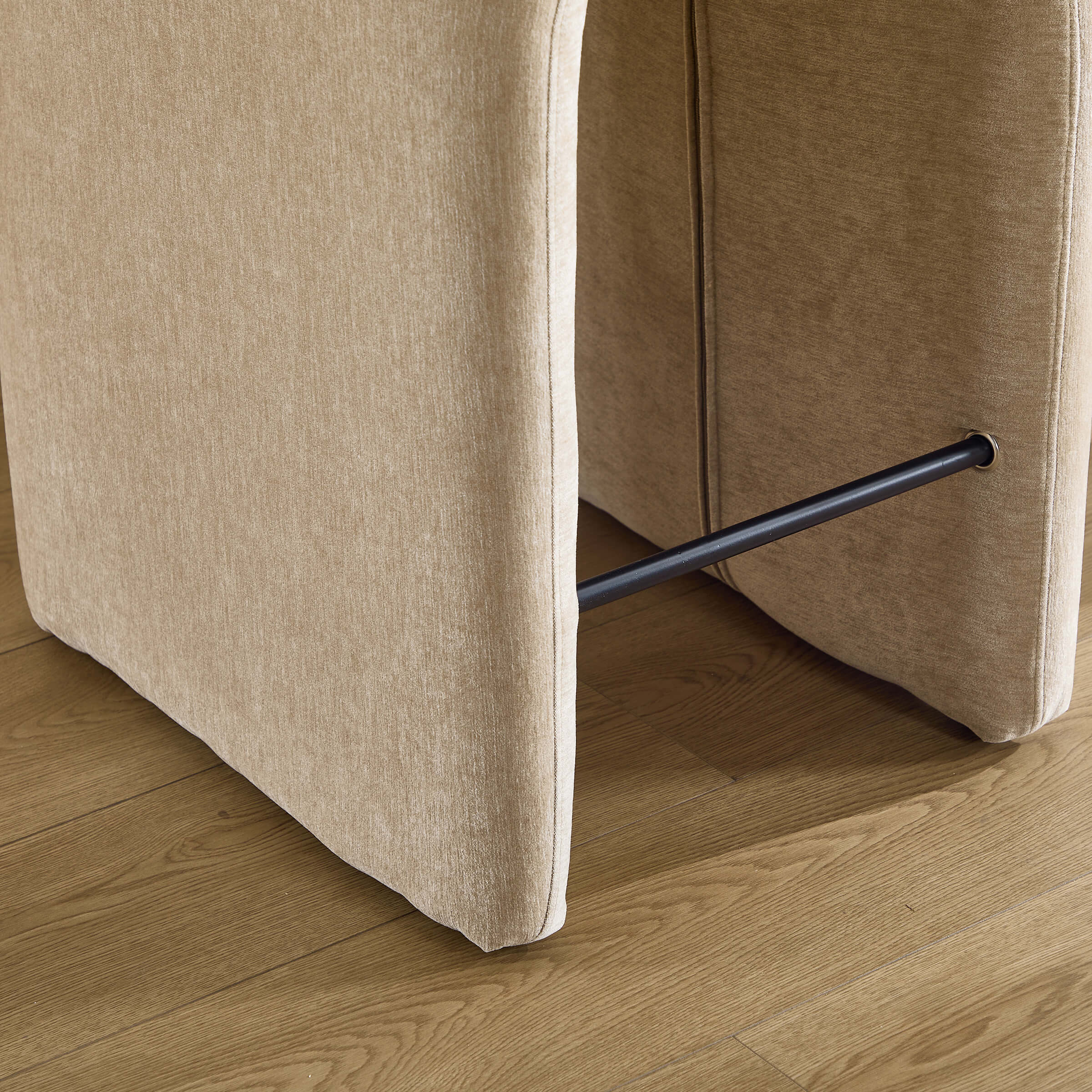 Bohemian Bar Stool with Footrest - 6049CS - Image 17