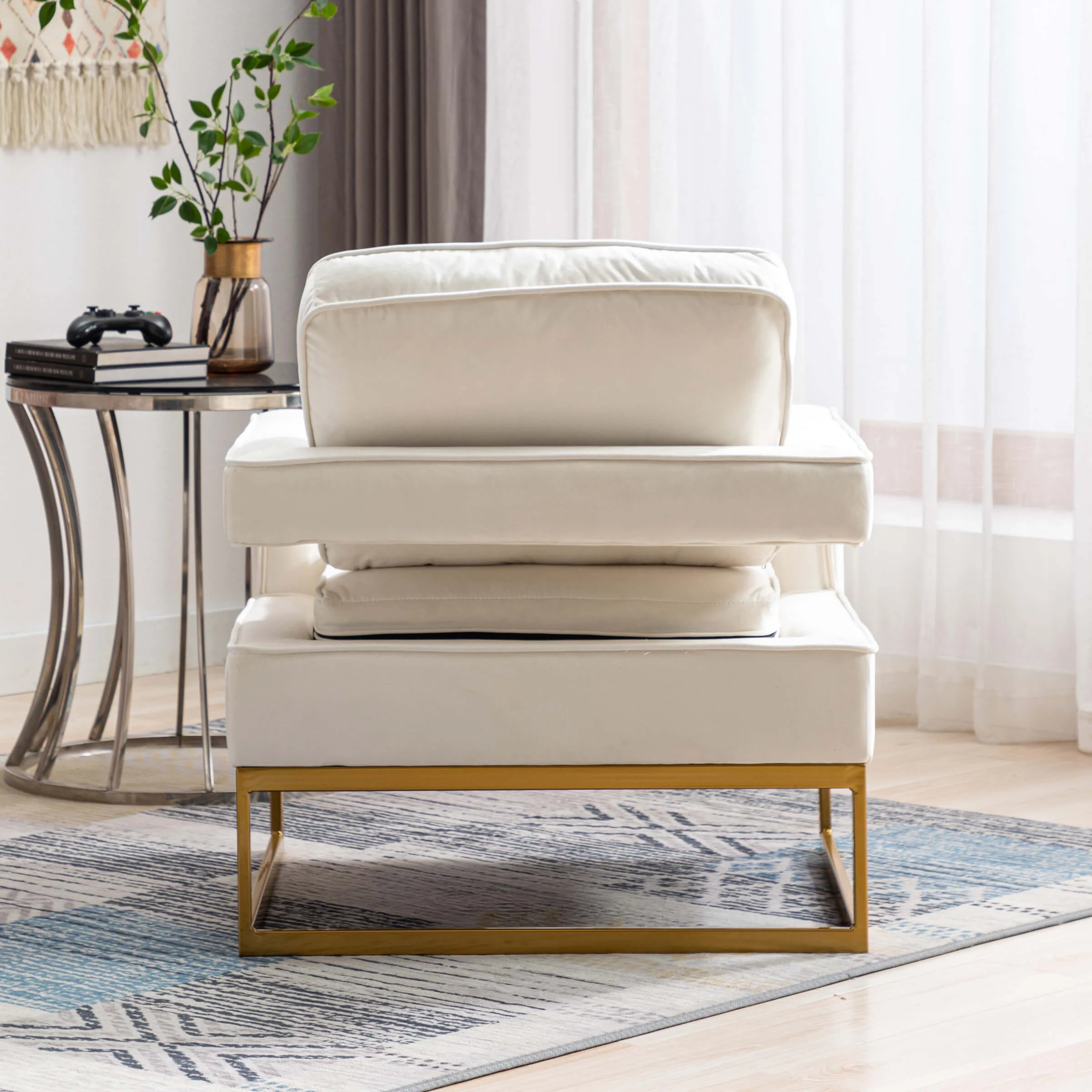 Elegant Accent Chair 1 PCS - 20530AC - Image 10