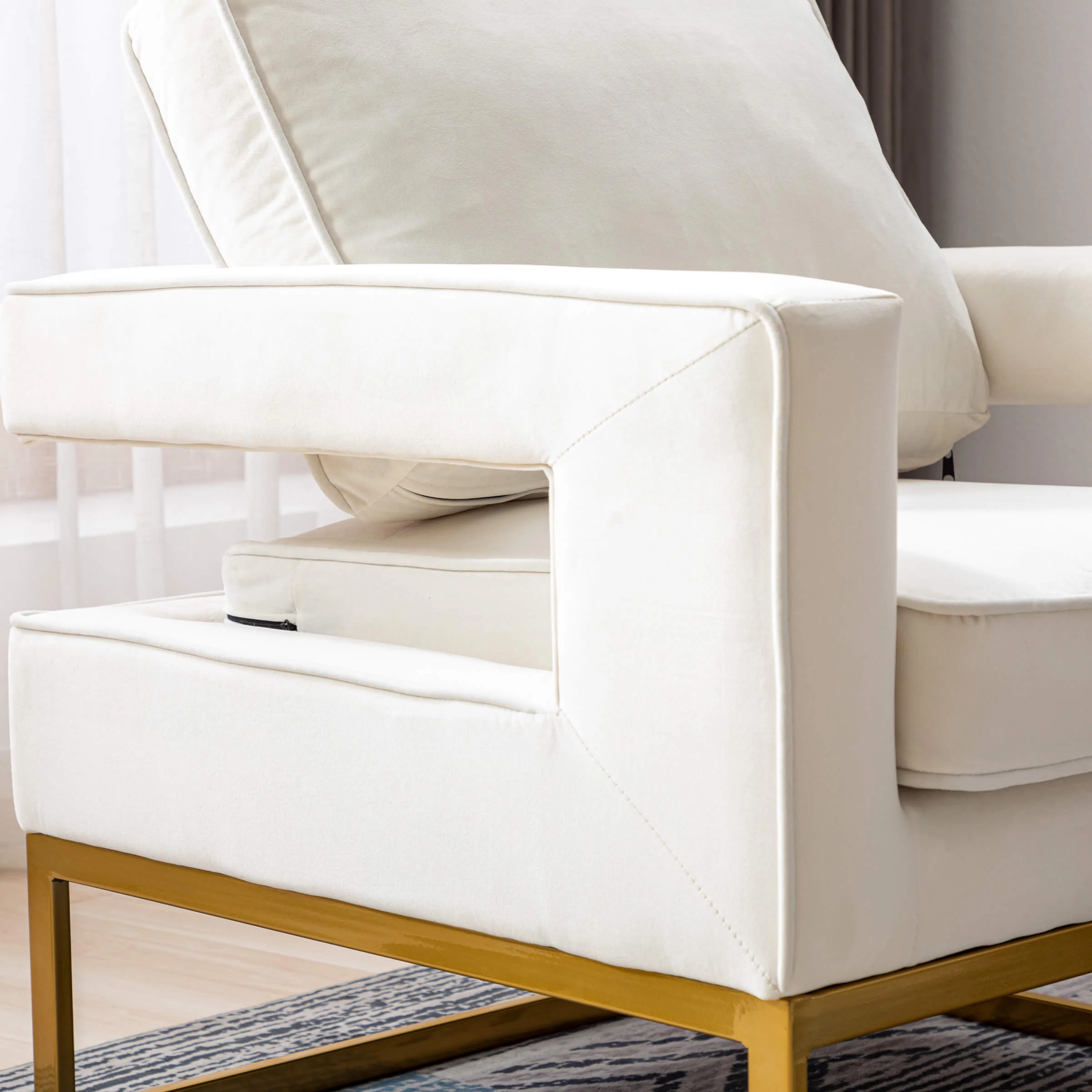 Elegant Accent Chair 1 PCS - 20530AC - Image 12