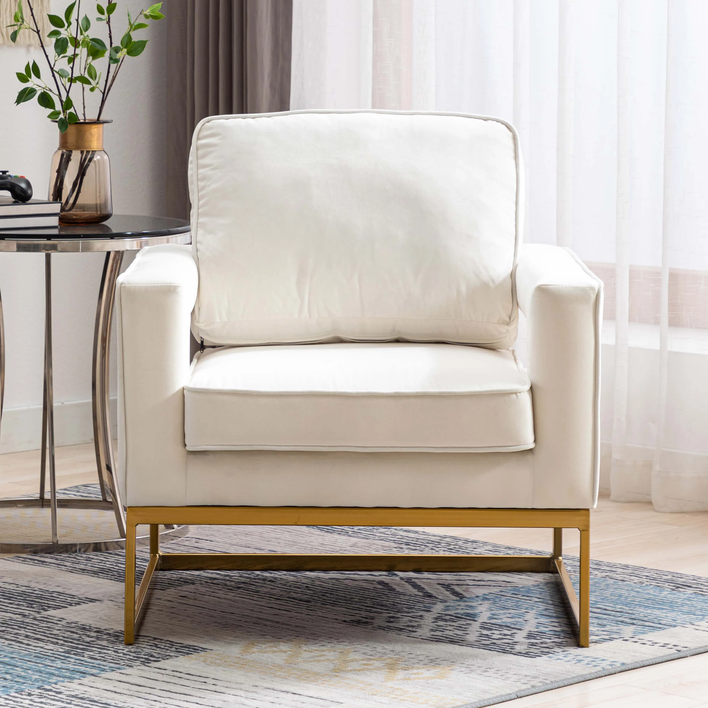 Elegant Accent Chair 1 PCS - 20530AC - Image 8