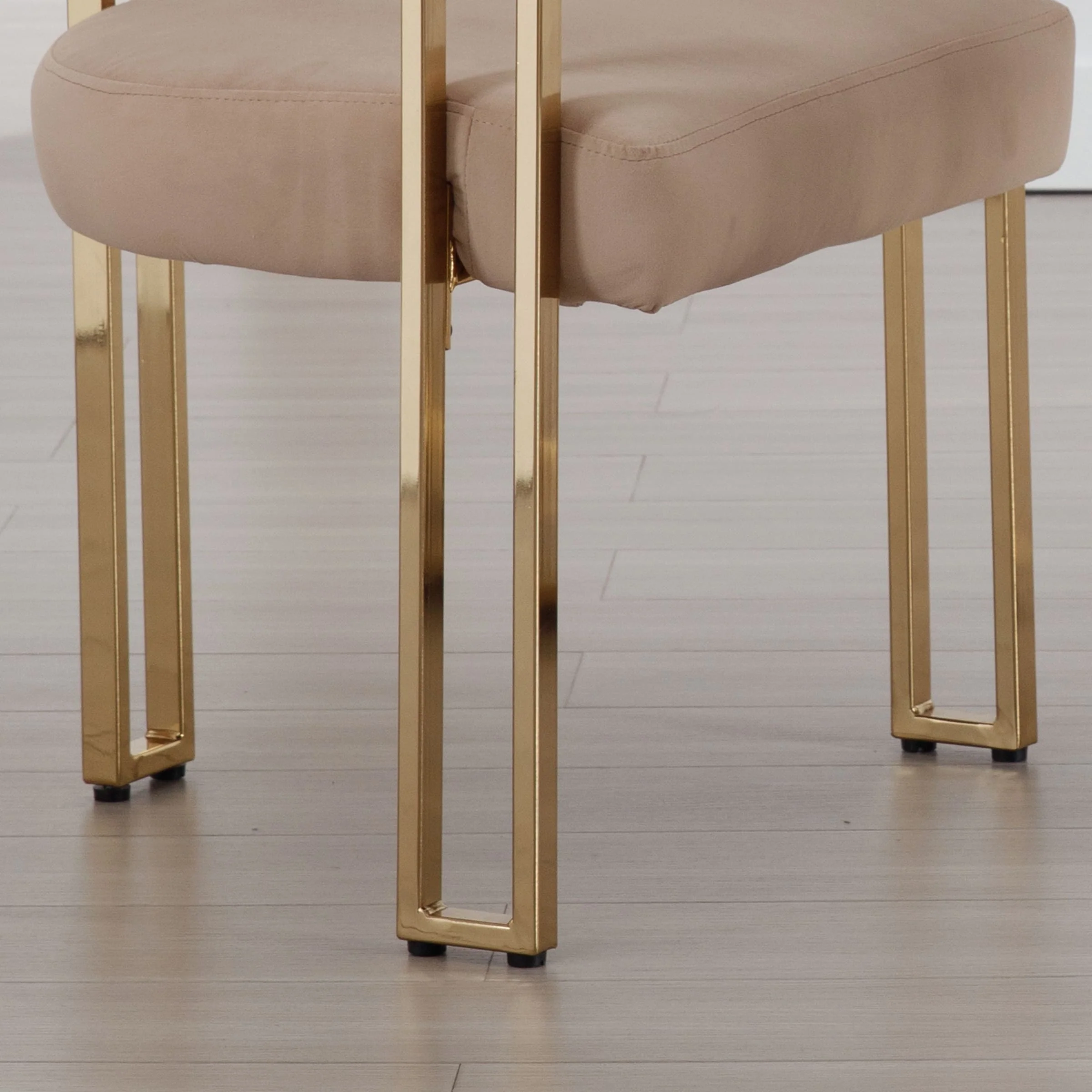 Gold Metal Legs Dining Chairs Set of 2 - 73004DC - Image 23