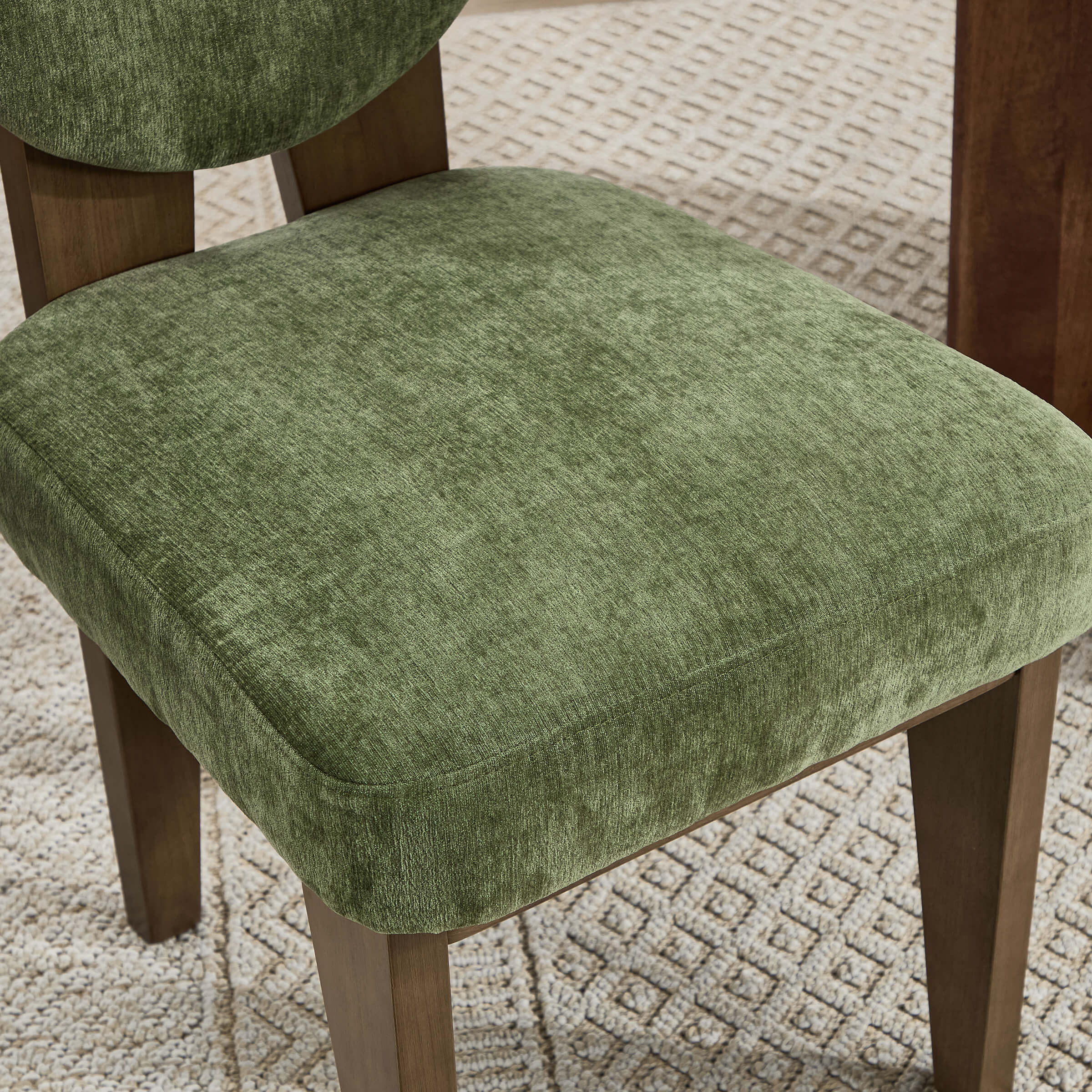 Mid-Century Modern Walnut Dining Chairs Set of 2 - 10090DC - Image 13