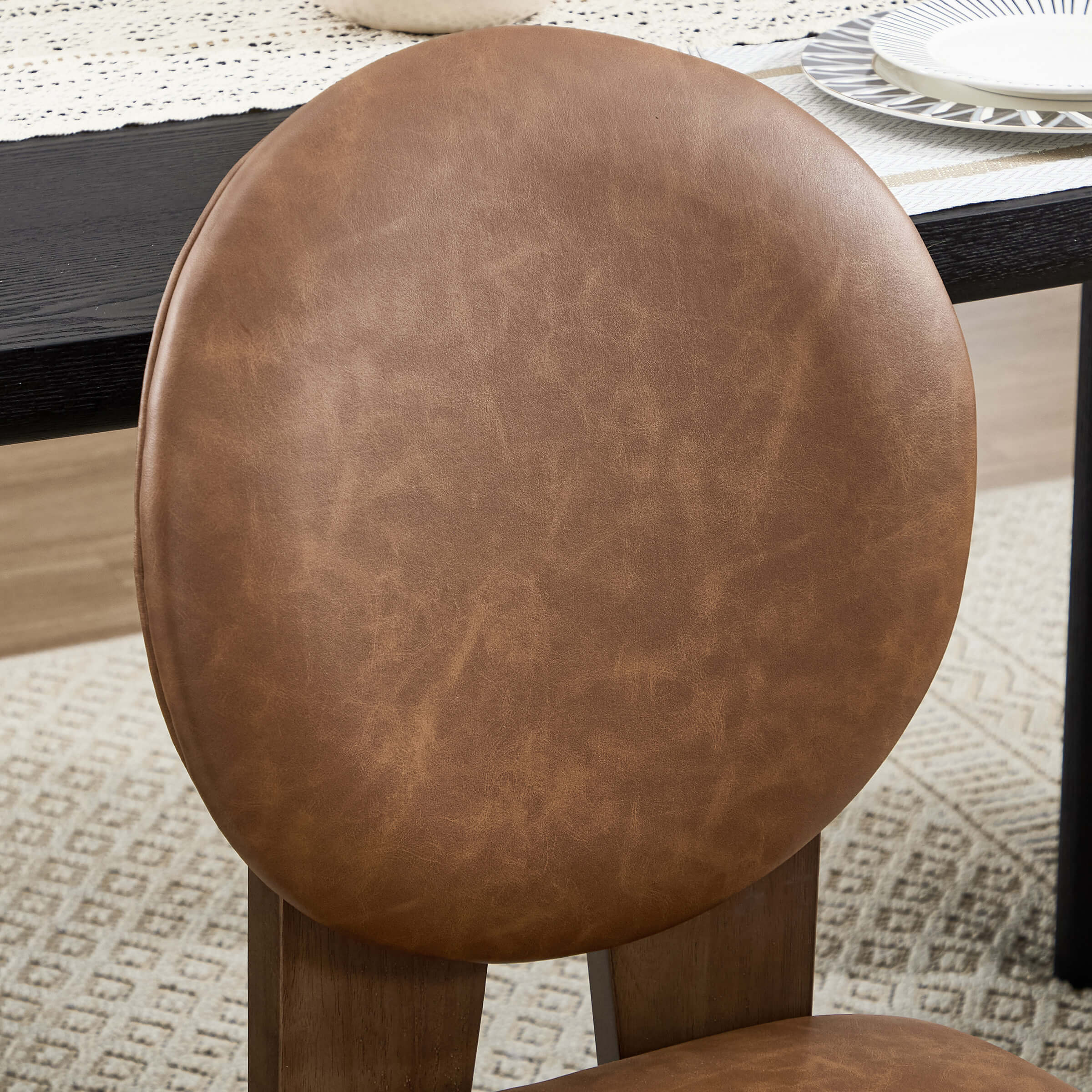 Mid-Century Modern Walnut Dining Chairs Set of 2 - 10090DC - Image 20