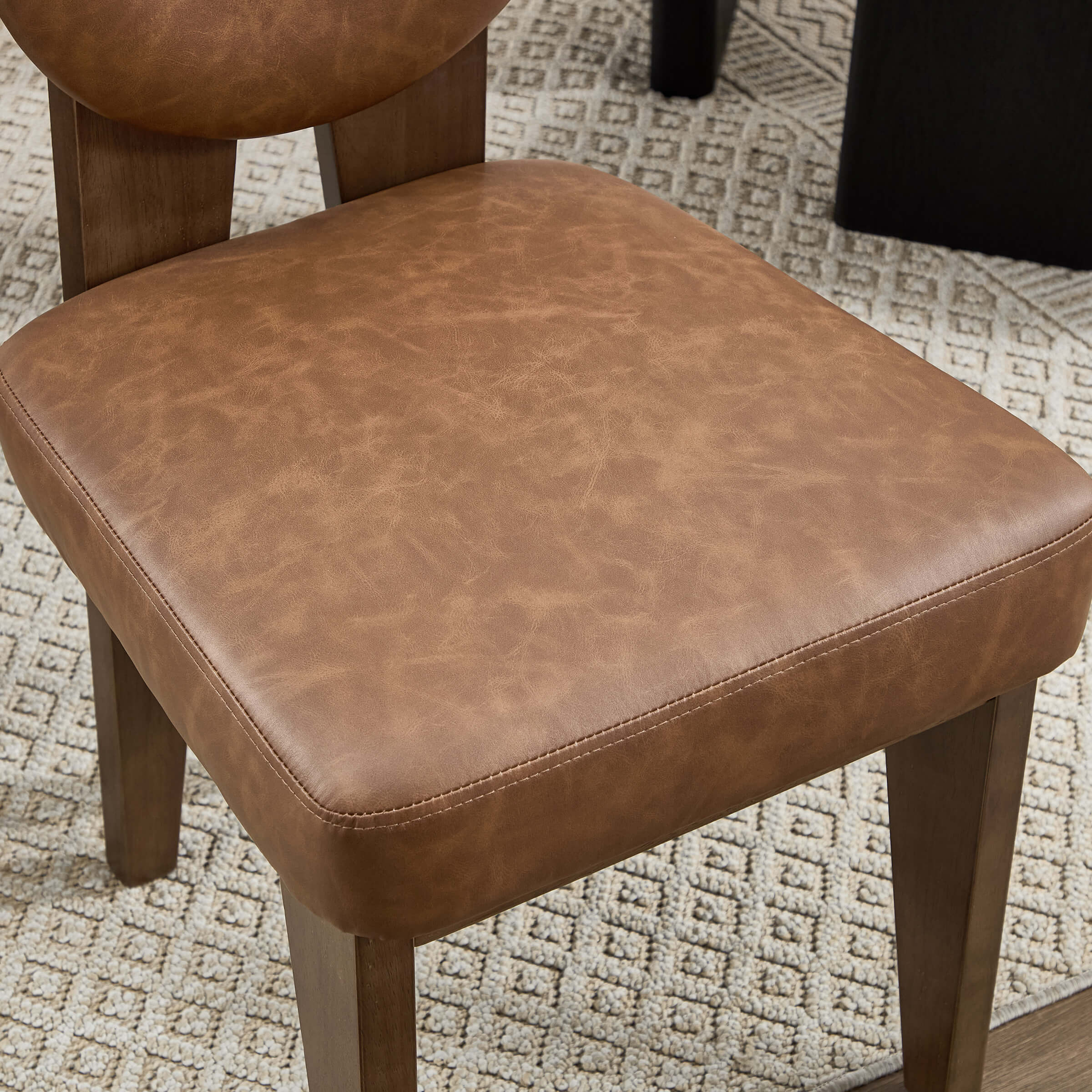 Mid-Century Modern Walnut Dining Chairs Set of 2 - 10090DC - Image 21