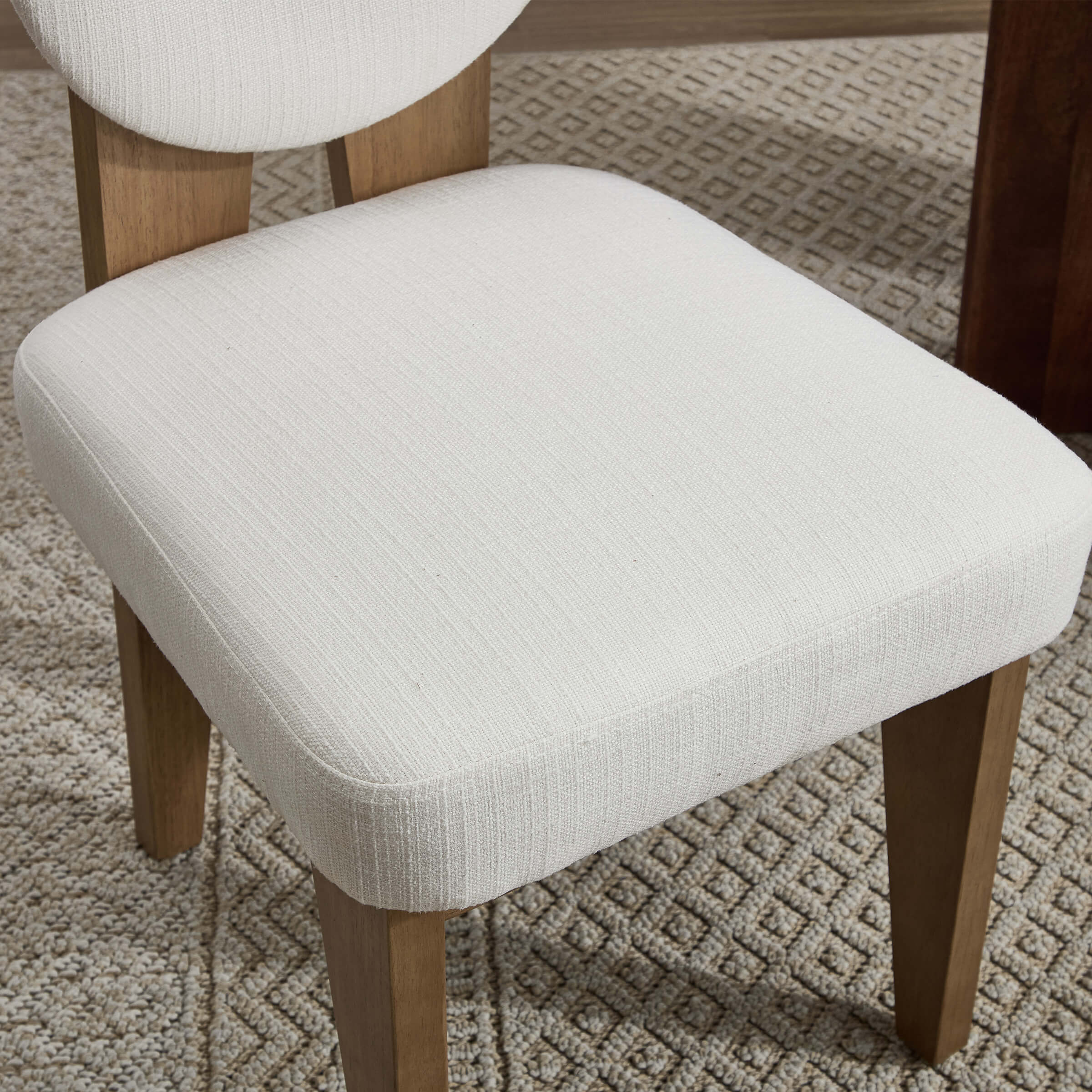 Mid-Century Modern Walnut Dining Chairs Set of 2 - 10090DC - Image 5