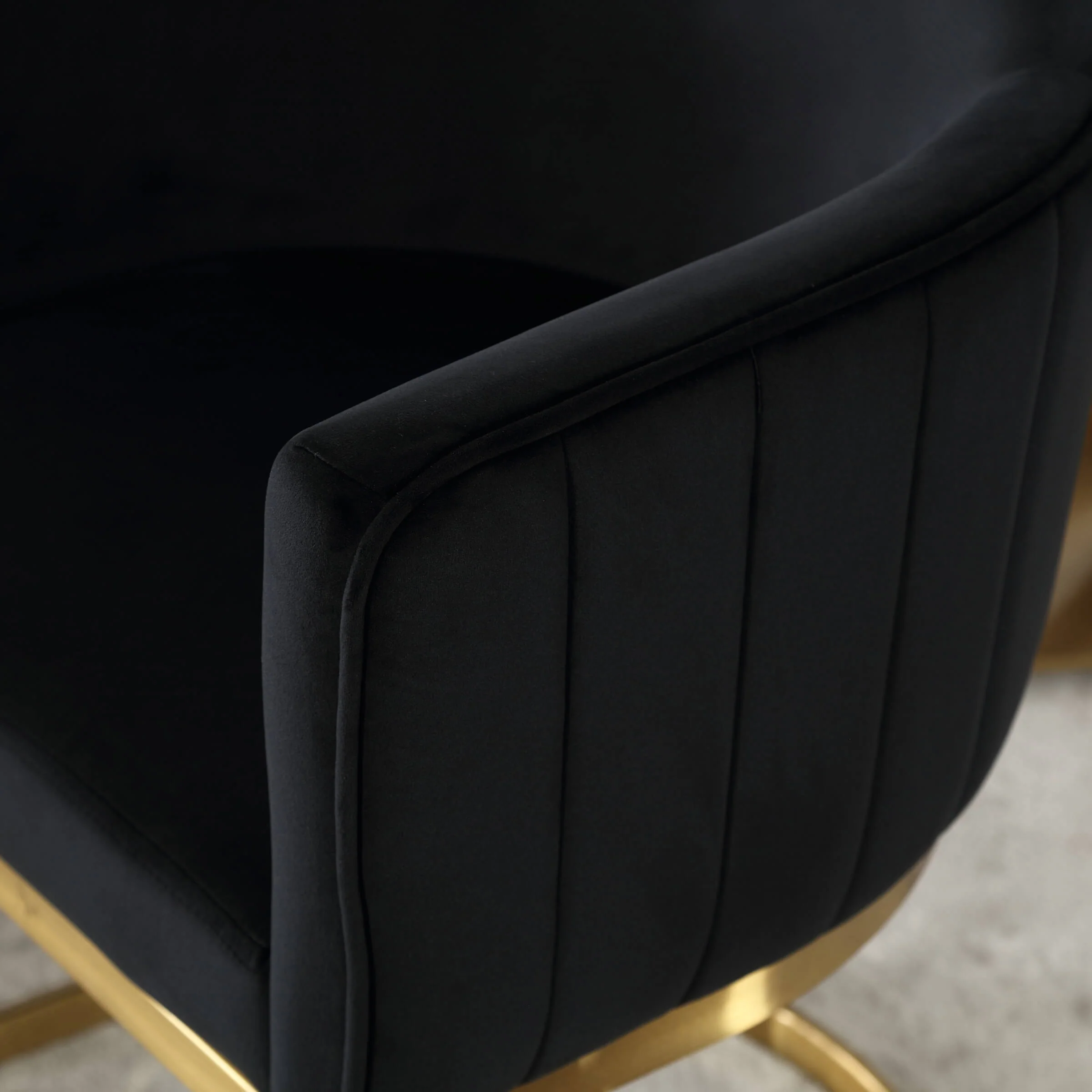 Upholstered Barrel Dining Chairs Set of 2 - 7067DC - Image 20