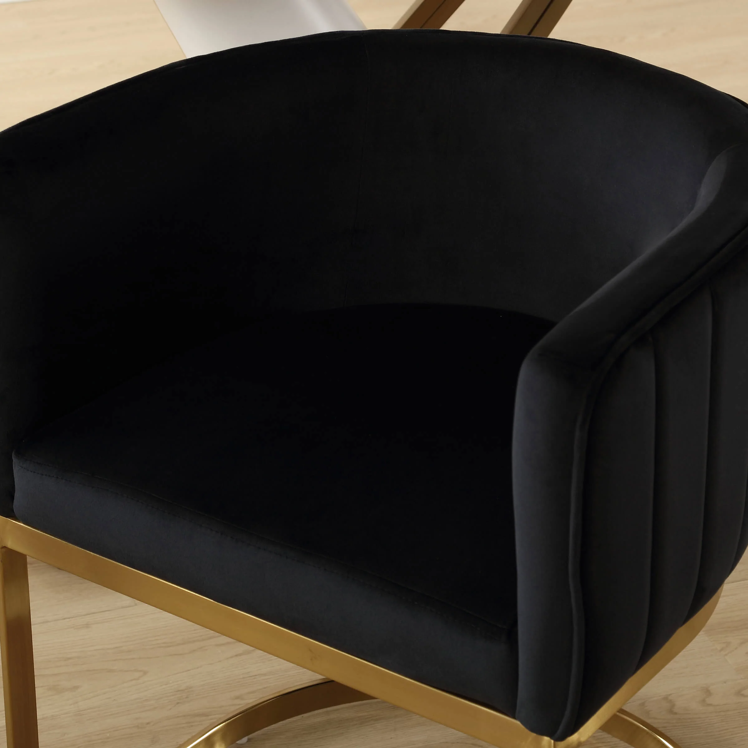 Upholstered Barrel Dining Chairs Set of 2 - 7067DC - Image 21