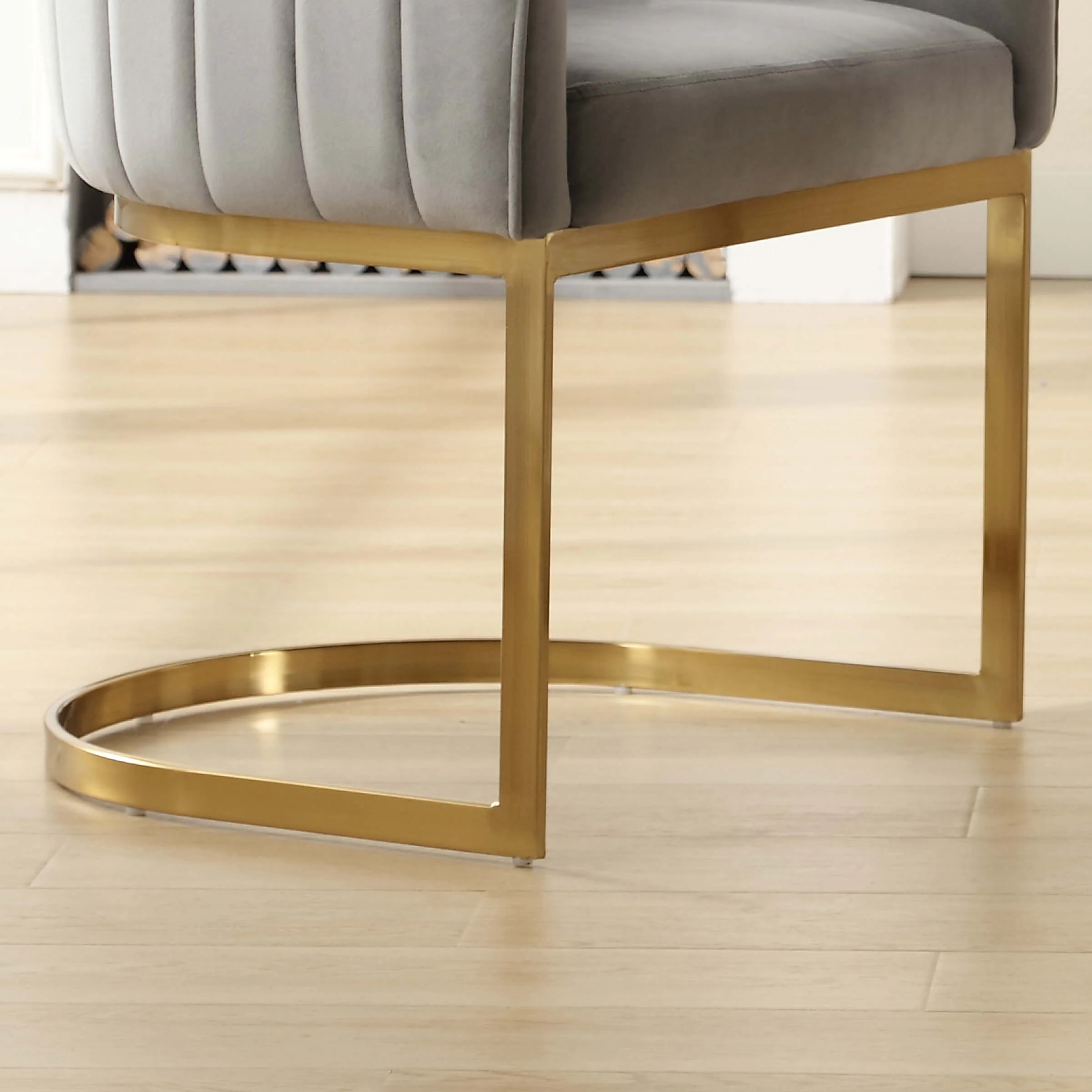 Upholstered Barrel Dining Chairs Set of 2 - 7067DC - Image 29
