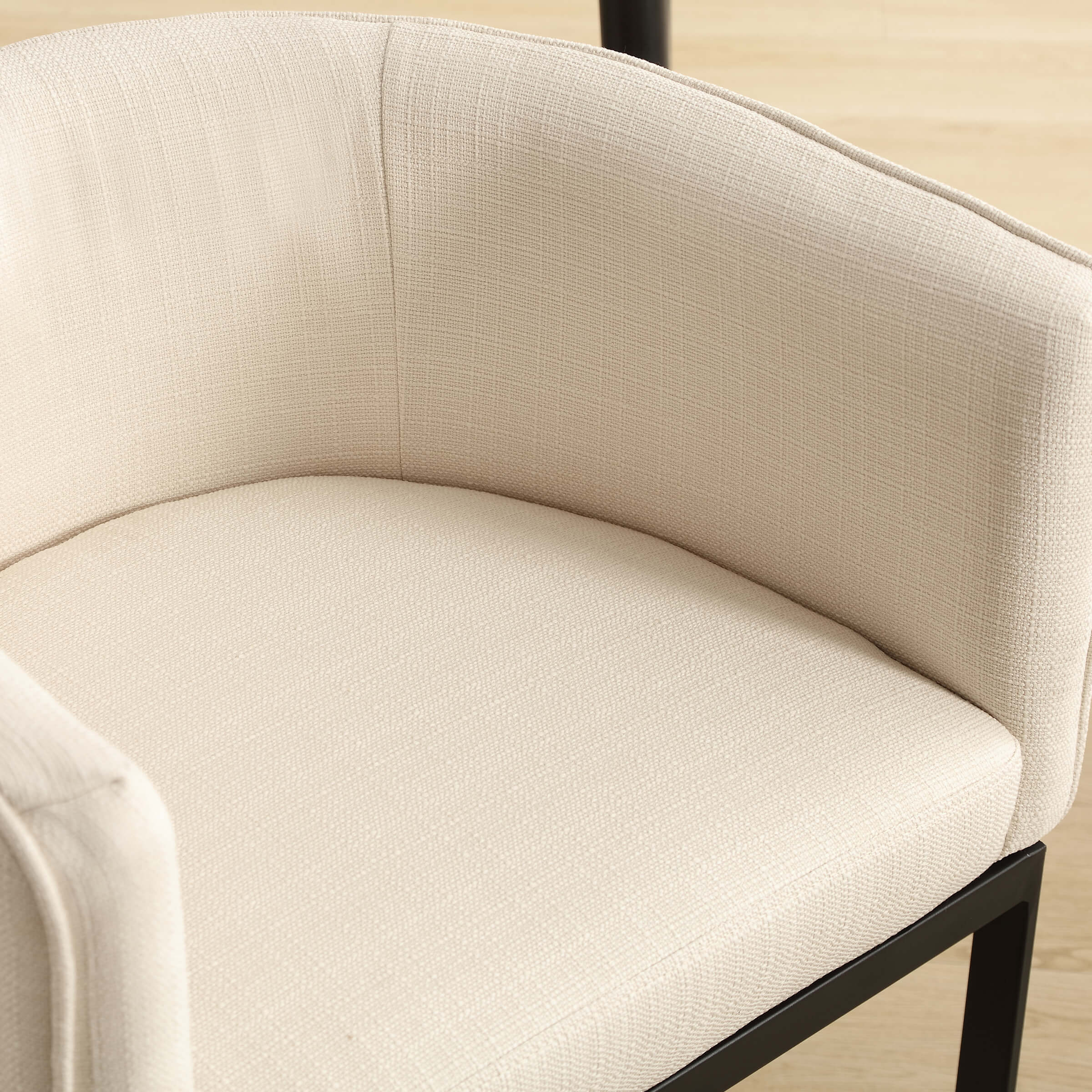 Upholstered Barrel Dining Chairs Set of 2 - 7067DC - Image 35