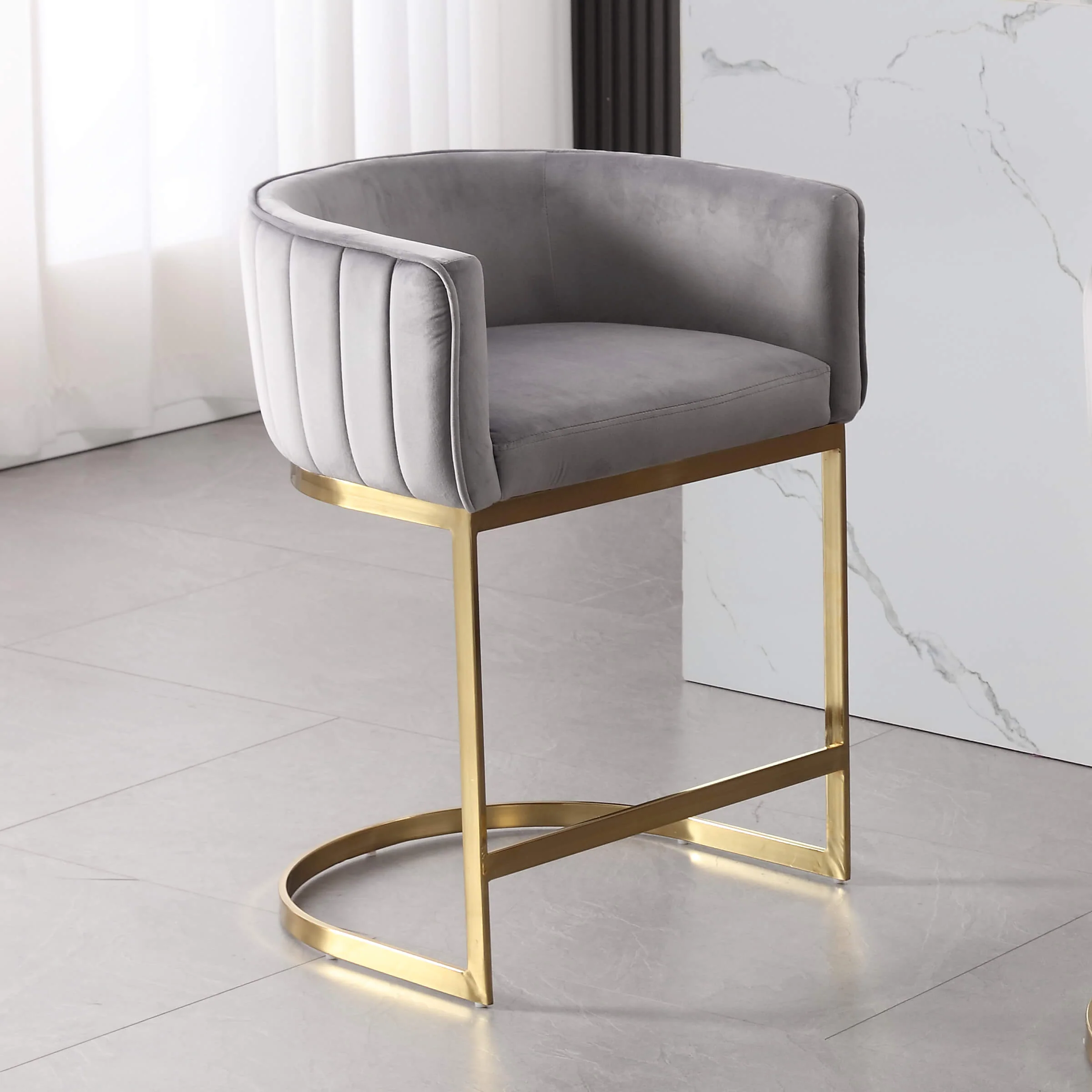 Modern Counter Height Bar Stools 1 PCS - 6067CS - Image 10