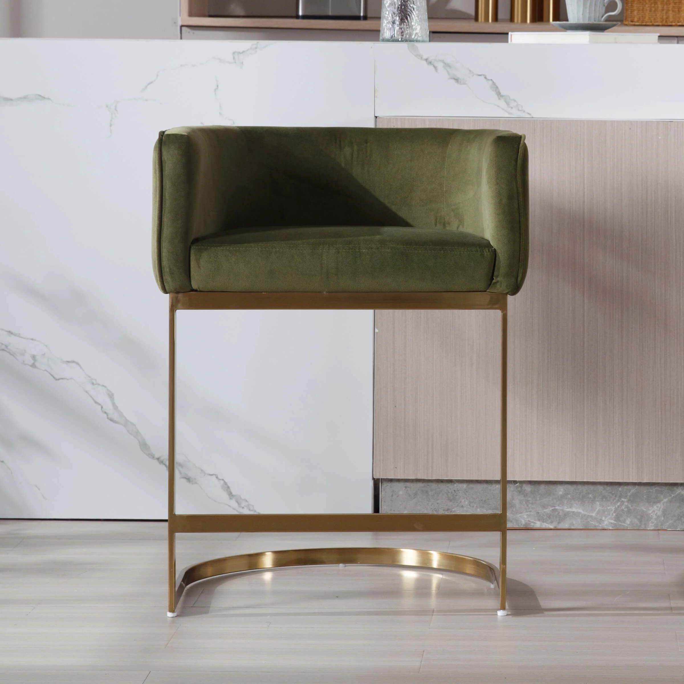 Modern Counter Height Bar Stools 1 PCS - 6067CS - Image 19