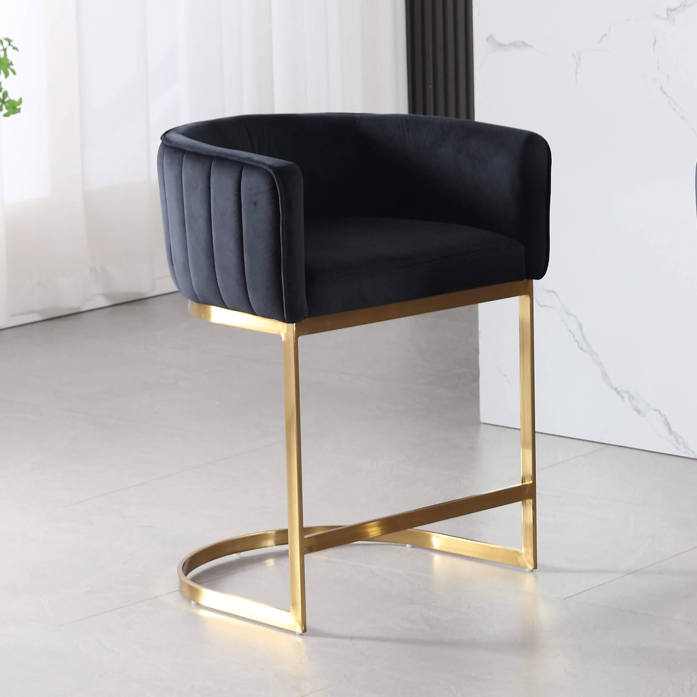 Modern Counter Height Bar Stools 1 PCS - 6067CS - Image 27