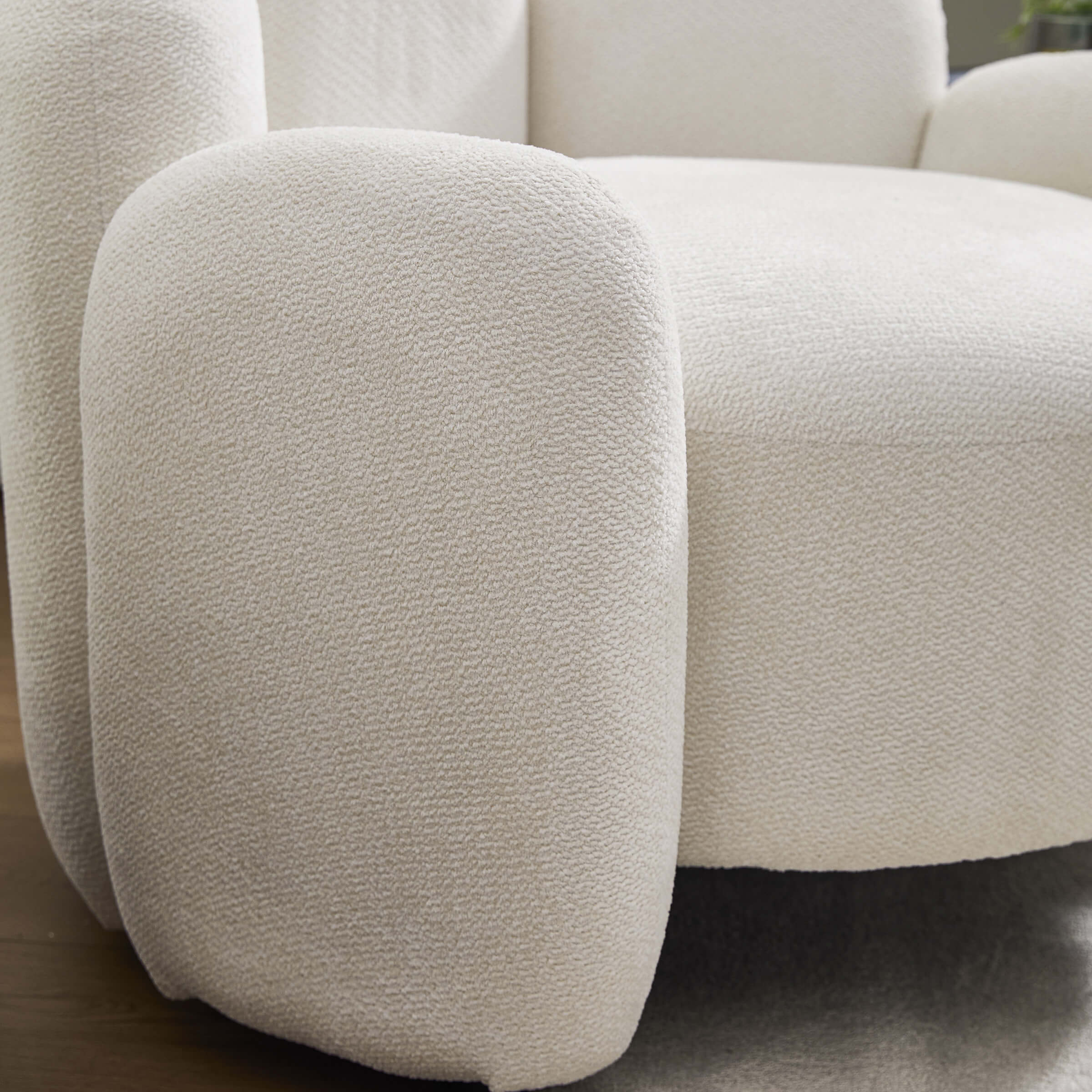 Scandinavian Style Upholstered Barrel Chair - 6629AC - Image 17
