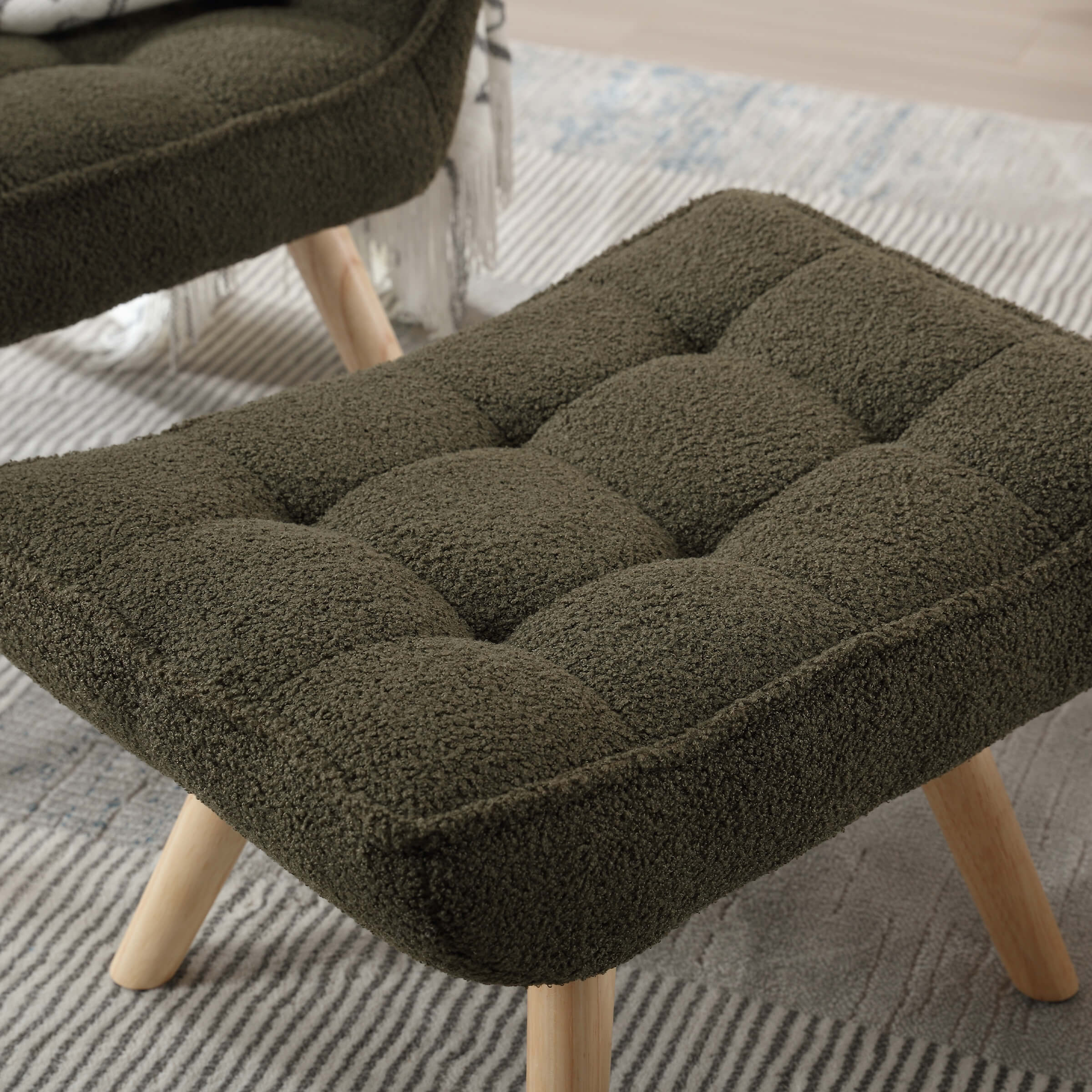 Accent Chair with Ottoman - 8904AO - Image 14