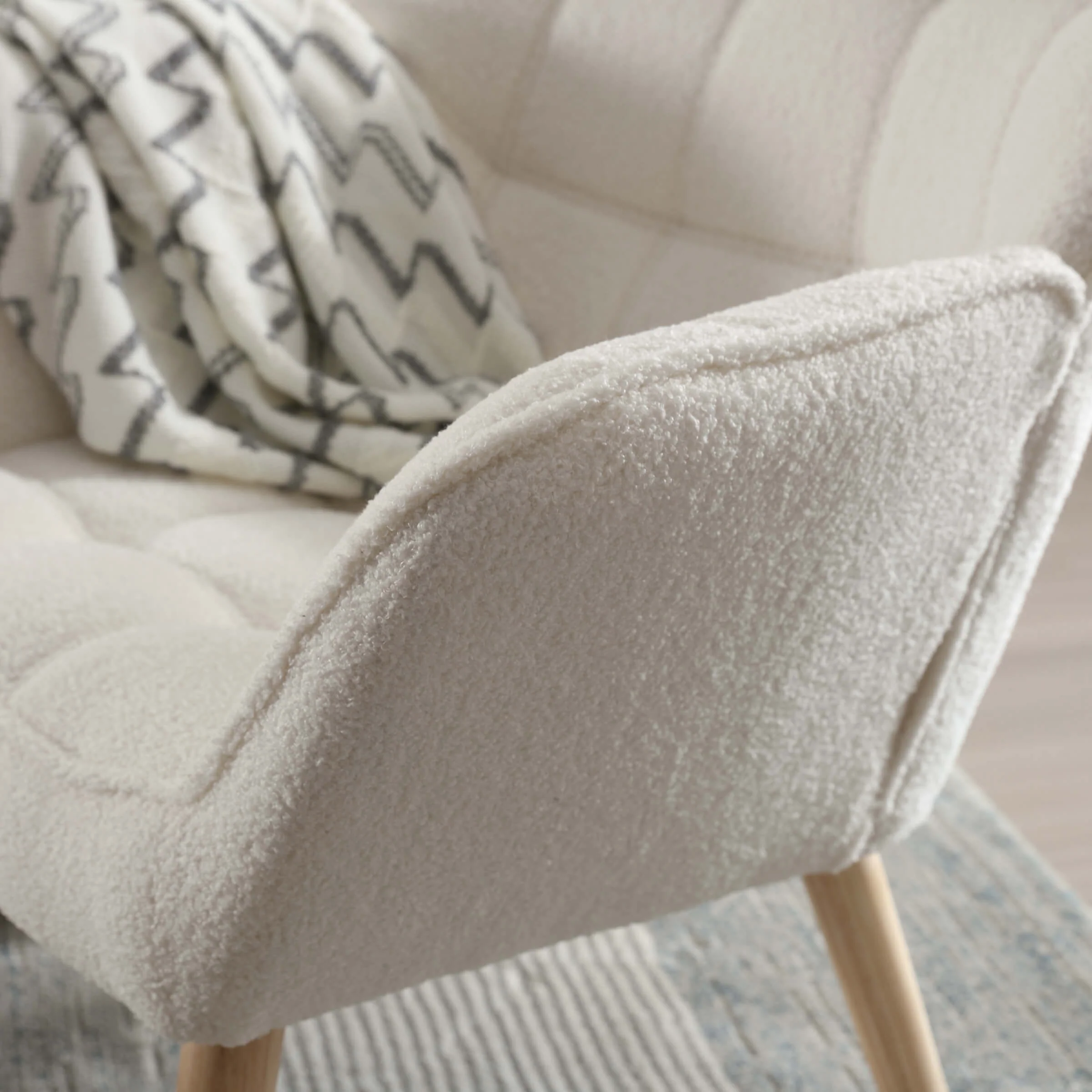 Accent Chair with Ottoman - 8904AO - Image 5