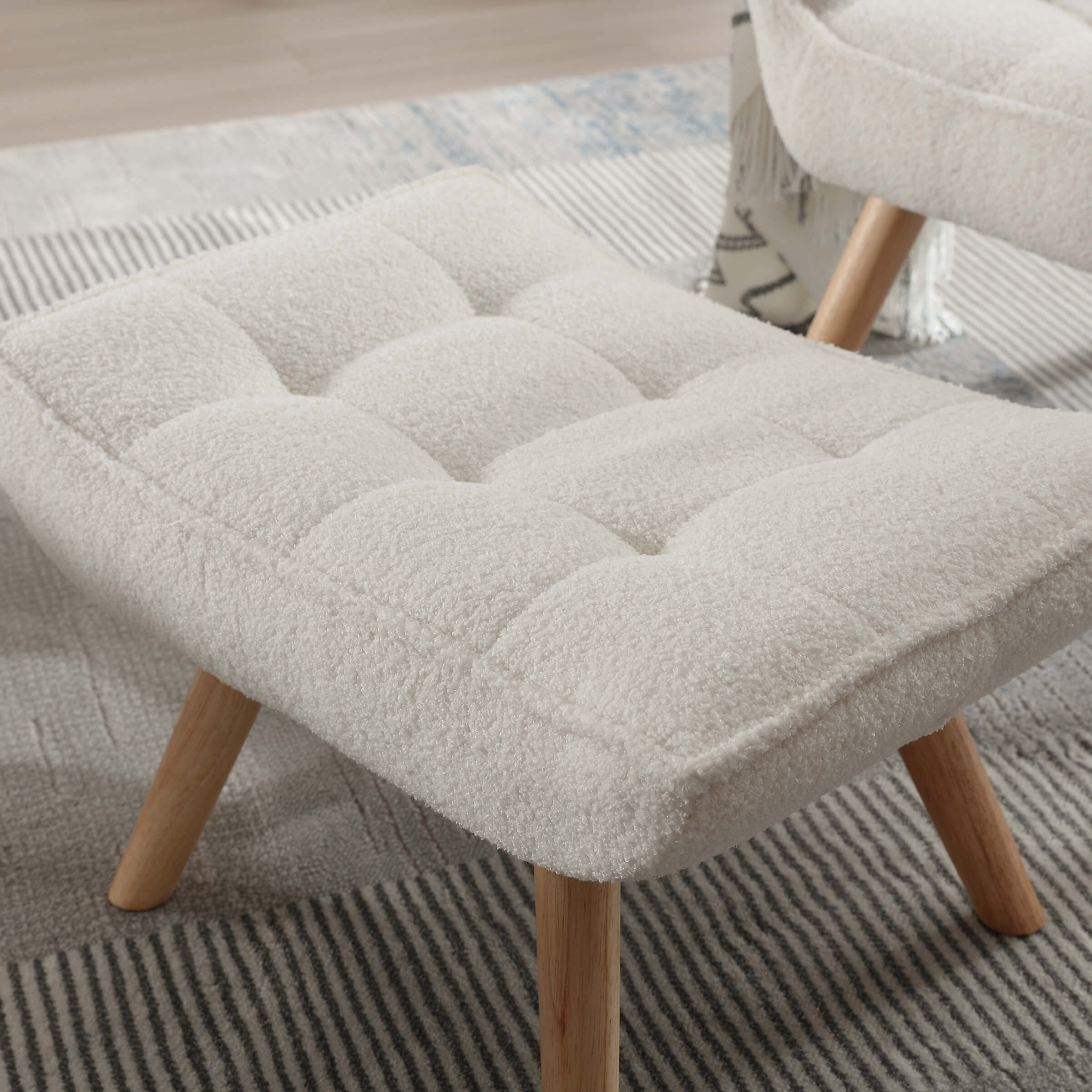 Accent Chair with Ottoman - 8904AO - Image 7
