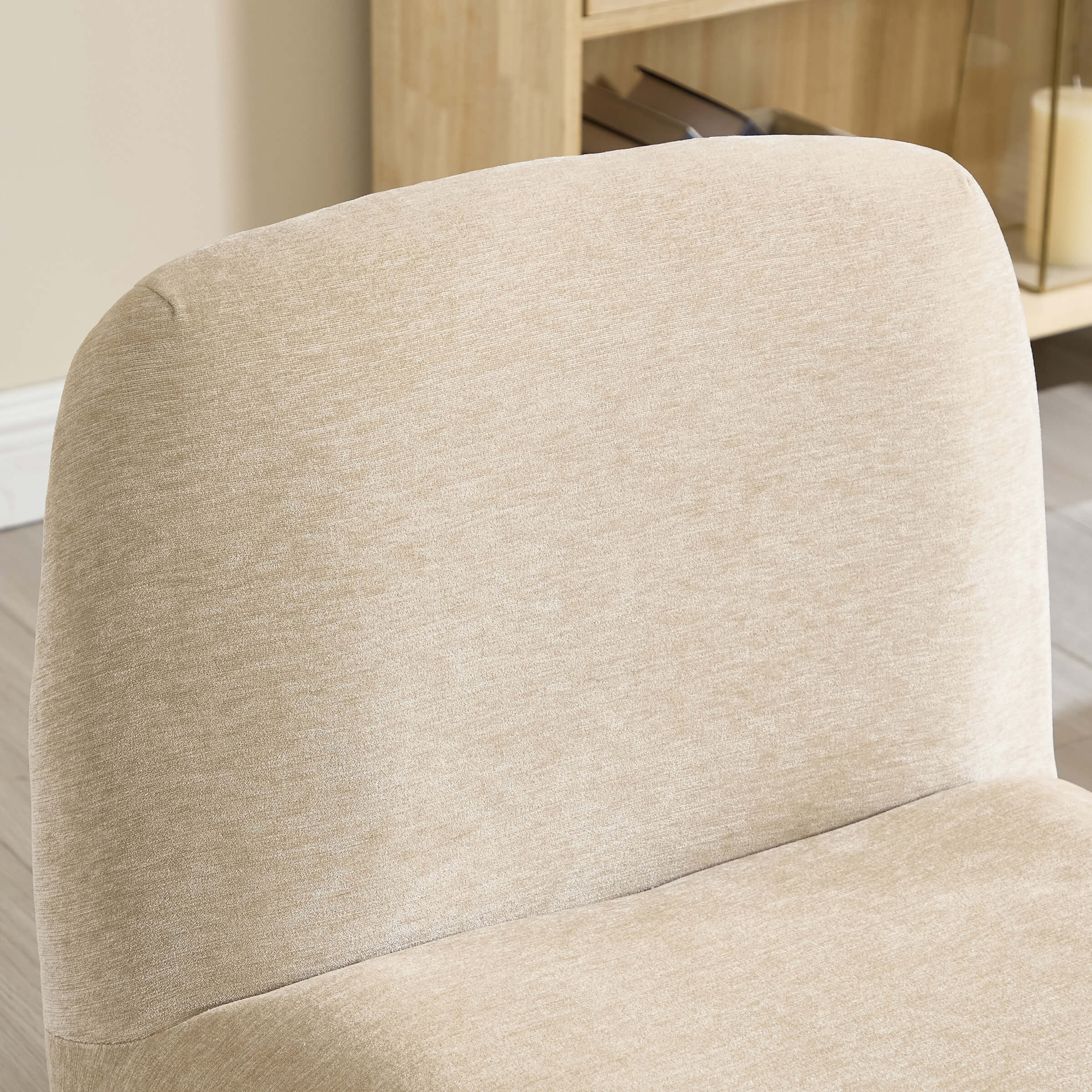 Chenille Accent Chair with Ottoman - 5010AO - Image 11