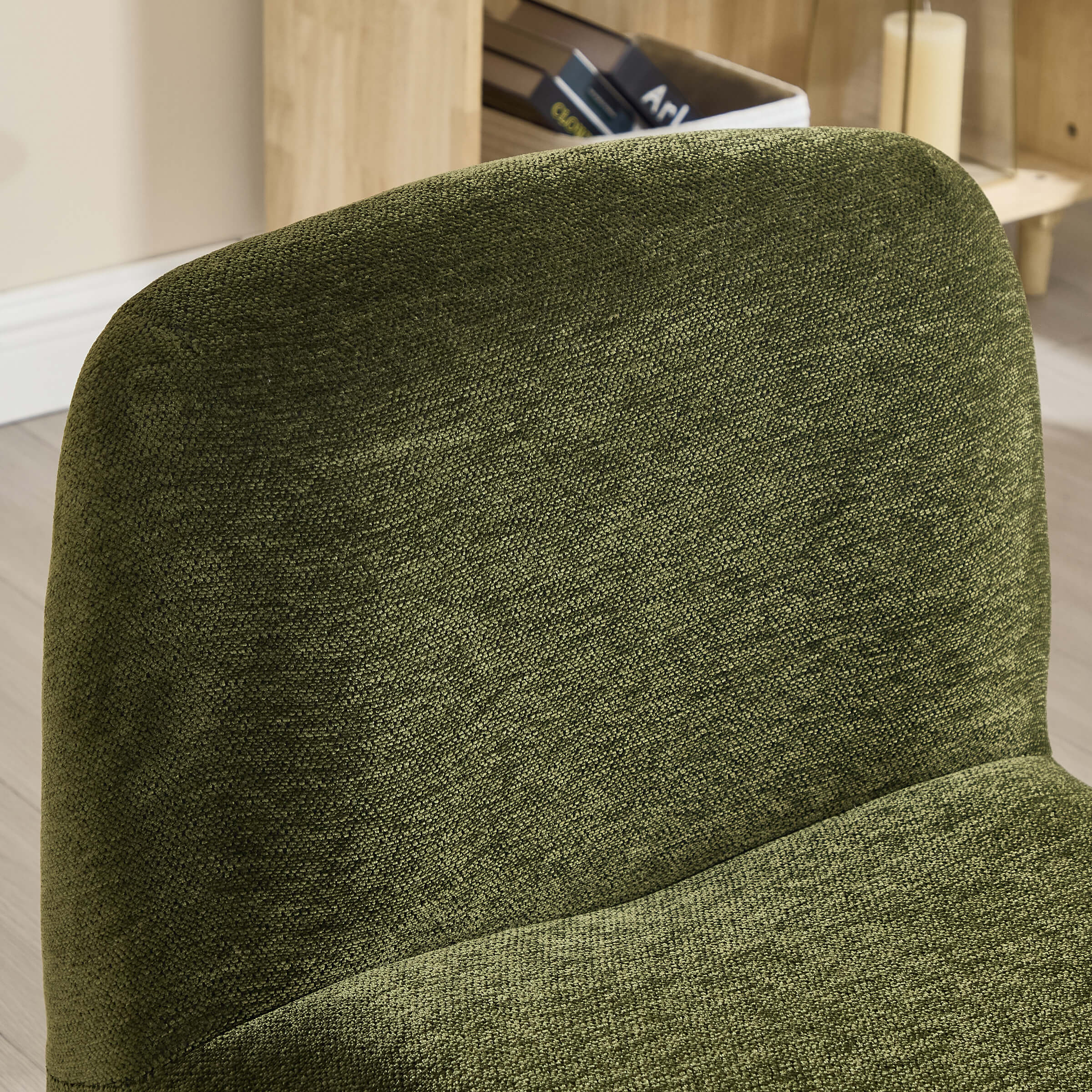 Chenille Accent Chair with Ottoman - 5010AO - Image 19